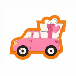 Emporte-pièce Camionnette Cadeau – entre 5,5 et 12cm