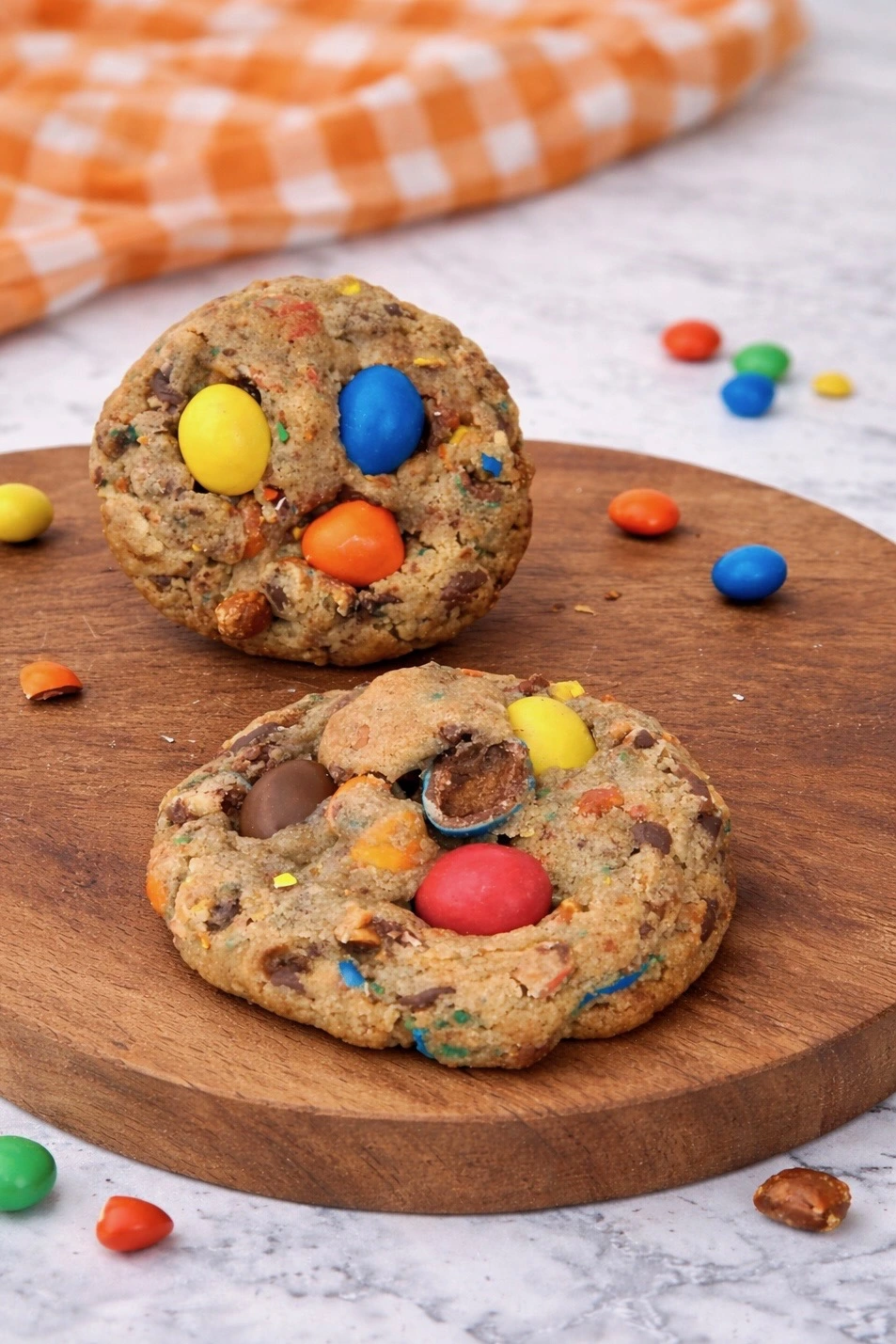 cookies m&m's chocolat noir 55g