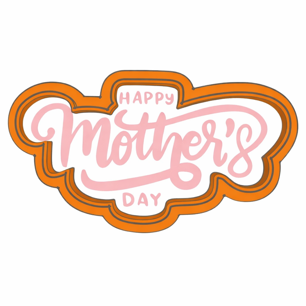 emporte-pièce happy mother's day entre 5,5 et 12cm.