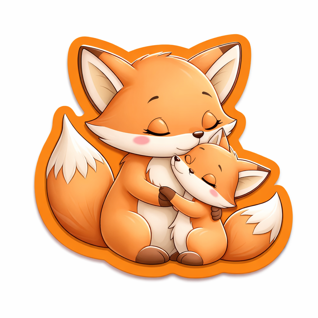 emporte piece renard et son bebe entre 5,5 et 12cm