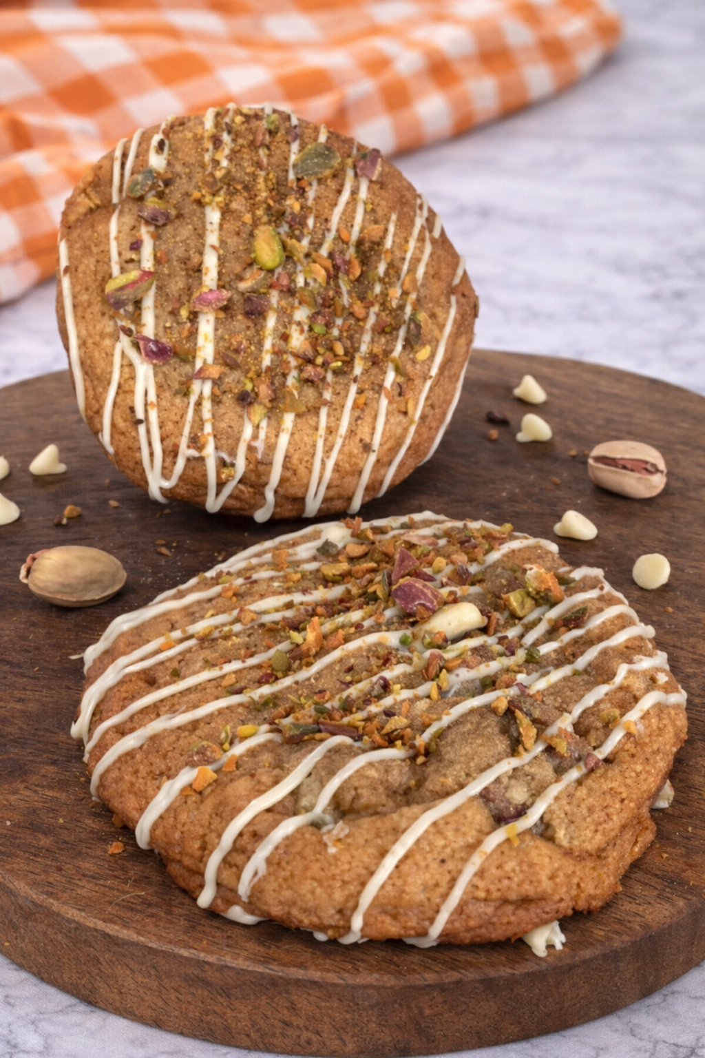 cookie pistaches chocolat blanc