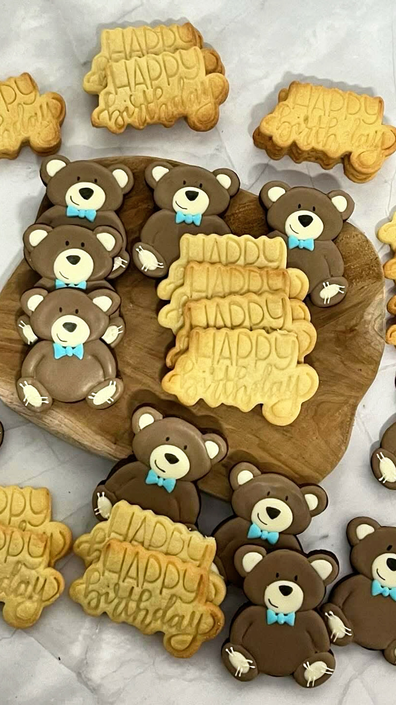 biscuits oursons en glace royale