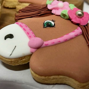 12 Biscuits chevaux en glace royale