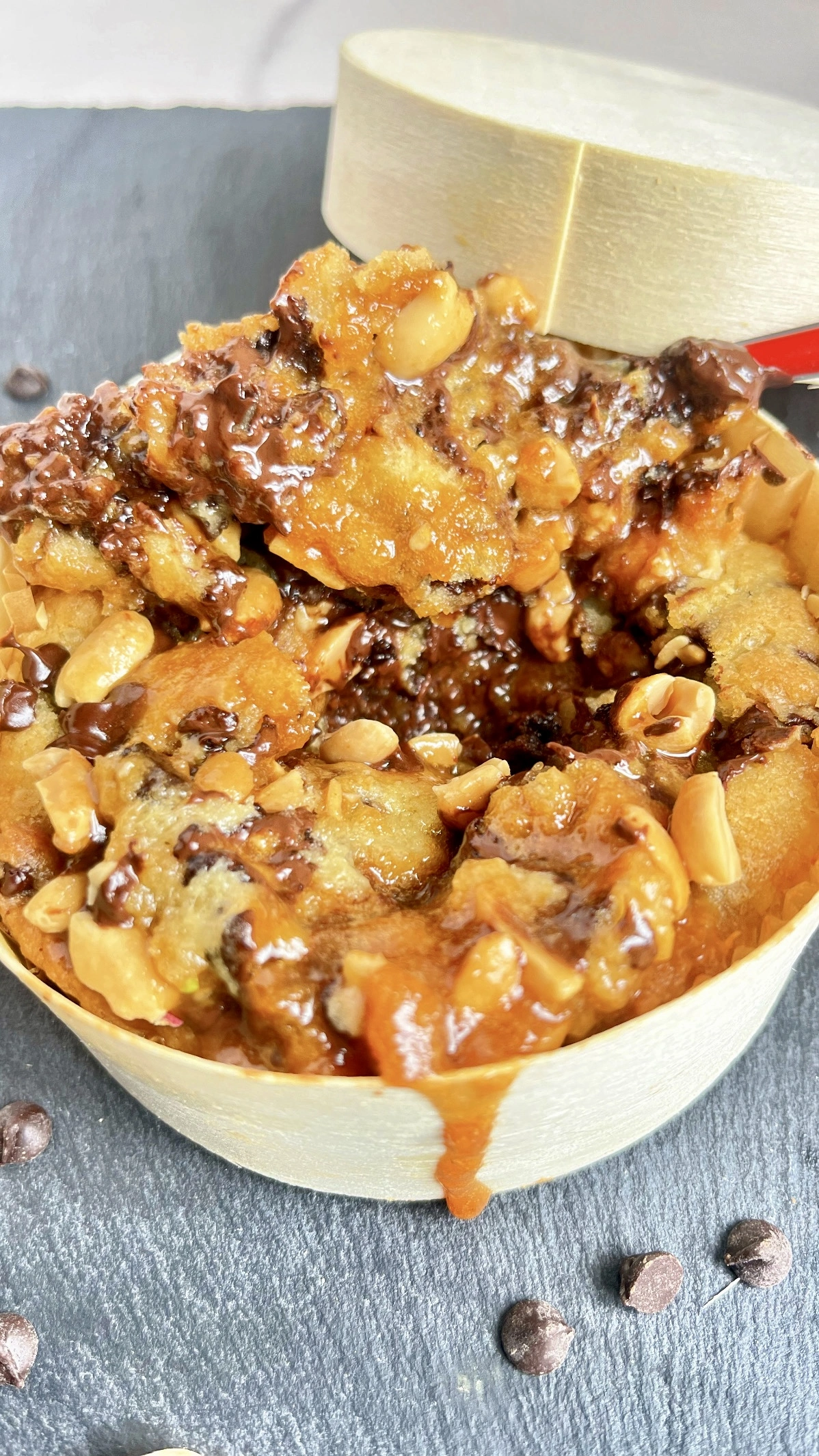 hot cookie caramel cacahuète 240g
