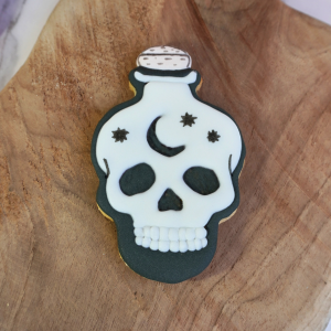 Biscuit Halloween décoré à la main – 4 modèles au choix, avec boîte individuelle