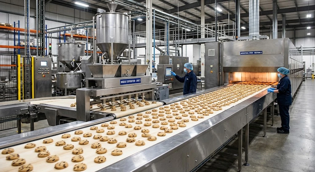 100 cookies industriels