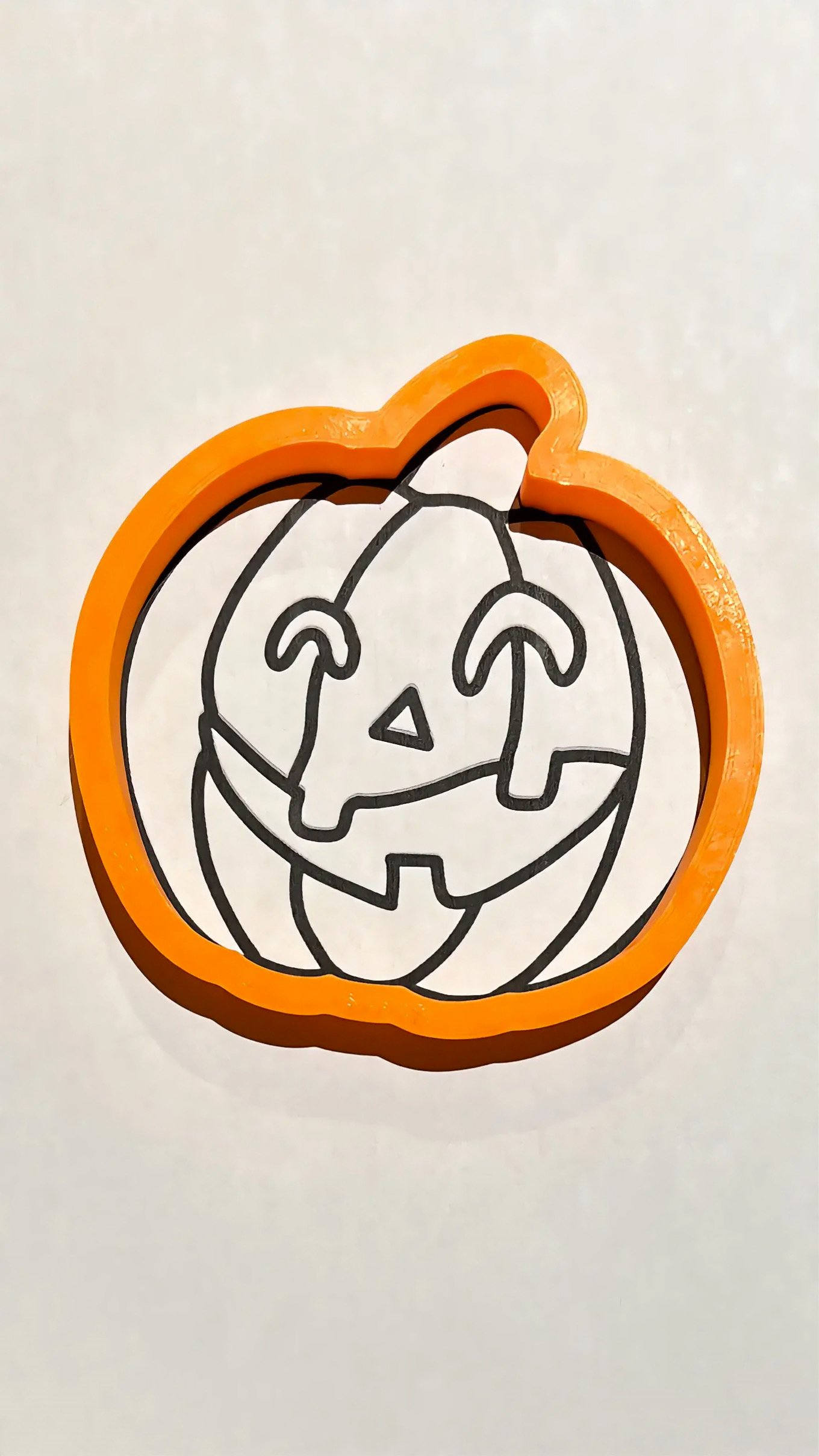 Emporte-pièce citrouille souriante Halloween