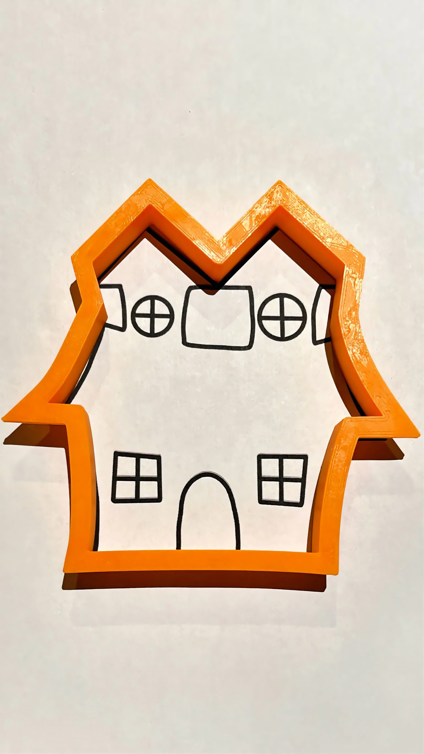 emporte-pièce maison hantée halloween 5,5cm à 12cm